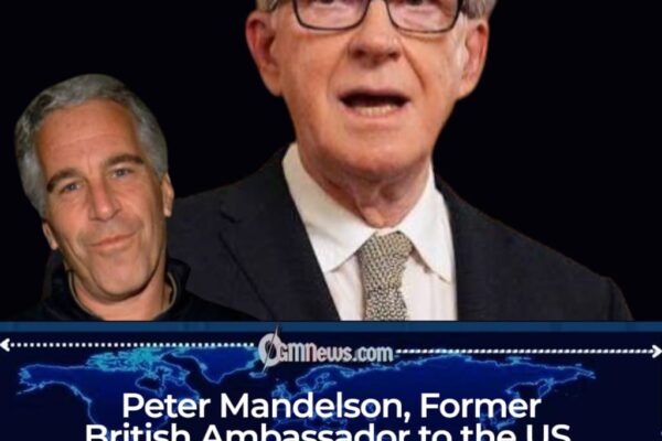 Peter Mandelson, Former British Ambassador to the US, Detained in London Investigation