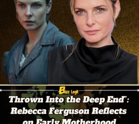Rebecca Ferguson on Becoming a Mother at 23 and Growing Up Fast