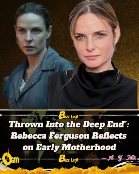 Rebecca Ferguson on Becoming a Mother at 23 and Growing Up Fast