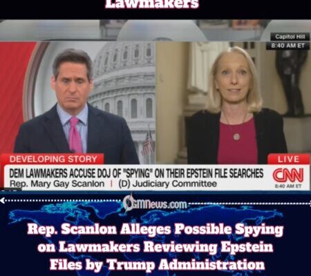 Rep. Scanlon Alleges Possible Spying on Lawmakers Reviewing Epstein Files