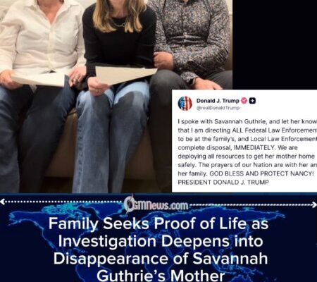 Savannah Guthrie Appeals for Proof of Life as Search Intensifies for Missing 84-Year-Old Mother