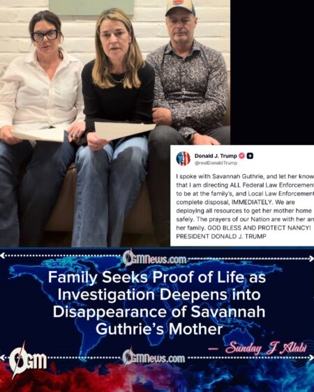 Savannah Guthrie Appeals for Proof of Life as Search Intensifies for Missing 84-Year-Old Mother