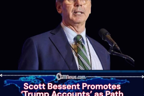 Scott Bessent Calls for Public-Private Push to Fund Youth Investment Initiative
