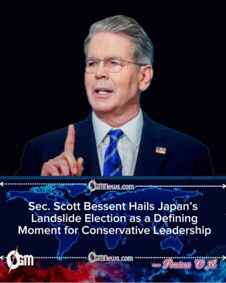 Sec. Scott Bessent Applauds Japan’s Voters Following Stunning Landslide Win