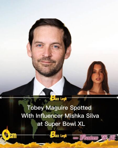 Tobey Maguire Draws Social Media Buzz at Super Bowl XL