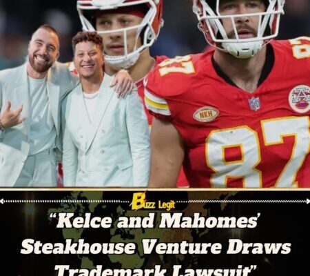 NFL Stars Travis Kelce and Patrick Mahomes Face Trademark Battle: Sneaker Company Sues Over “1587” Brand Name