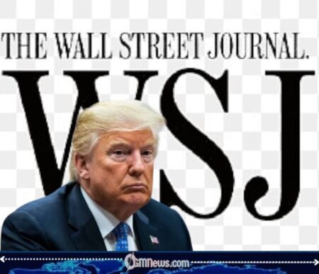 President Donald Trump Confronts Wall Street Journal Break as Tariff Tensions Rise