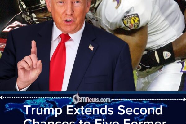 Trump Grants Clemency to Five Former NFL Stars, Citing Commitment to Second Chances