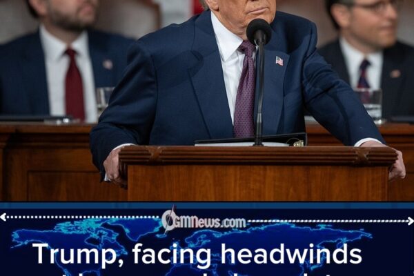 Trump, Facing Headwinds at Home and Abroad, to Address State of the Union