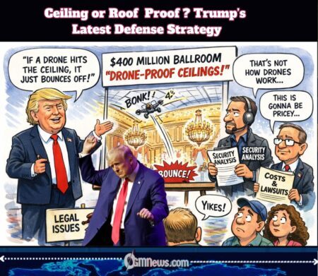 Drone-Proof Ceilings? Trump Defends $400 Million Ballroom Security Design