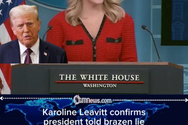 Leavitt’s Words Reignite Scrutiny Over Trump Station Proposal and Federal Funding Standoff