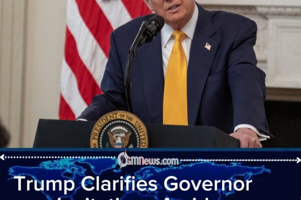 Trump Invites Governors Across Party Lines to White House—But Excludes Two Democratic Leaders