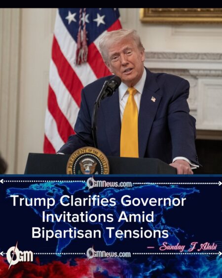 Trump Invites Governors Across Party Lines to White House—But Excludes Two Democratic Leaders