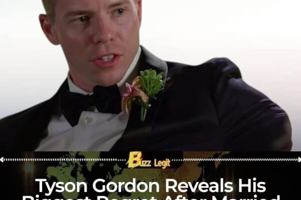 Tyson Gordon Admits “Even I Was Starting to Hate Myself” in Candid Reflection