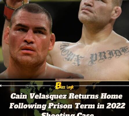 UFC Fighter Cain Velasquez Reunites With Family After 11-Month Prison Stay
