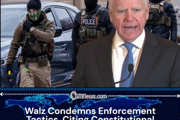 Walz Raises Alarm Over Alleged Intimidation and Civil Liberties Concerns