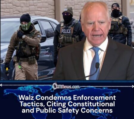 Walz Raises Alarm Over Alleged Intimidation and Civil Liberties Concerns