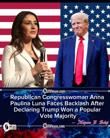Anna Paulina Luna Accused of Spreading False Claim About Trump’s Popular Vote Majority