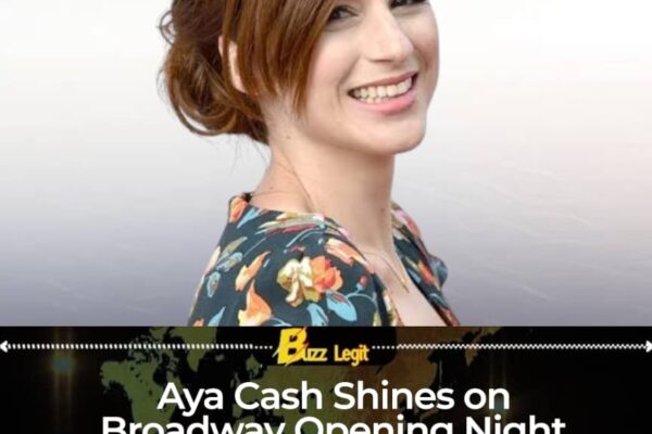 Aya Cash Receives Warm Support from Co-Stars at Broadway Premiere