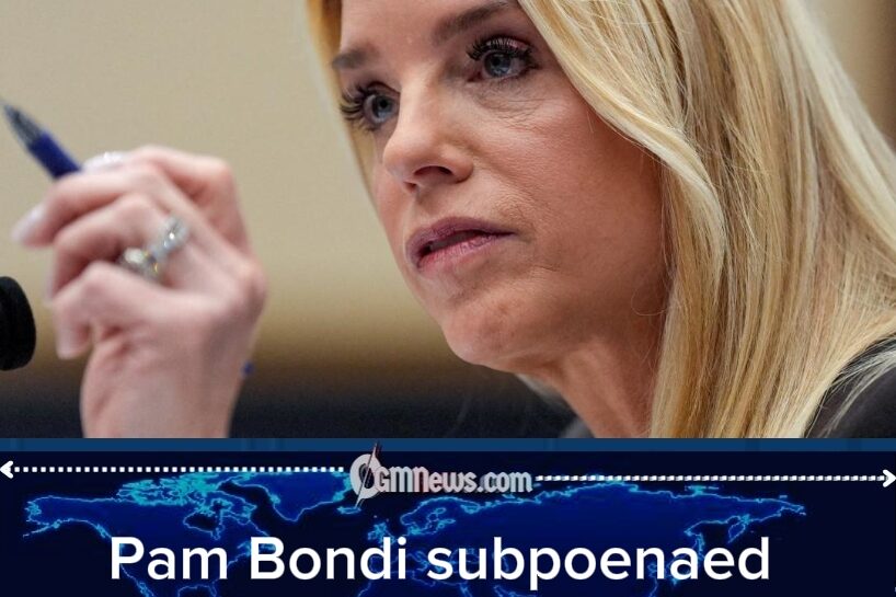 Bondi Subpoenaed as Bipartisan Lawmakers Challenge Handling of Epstein Files