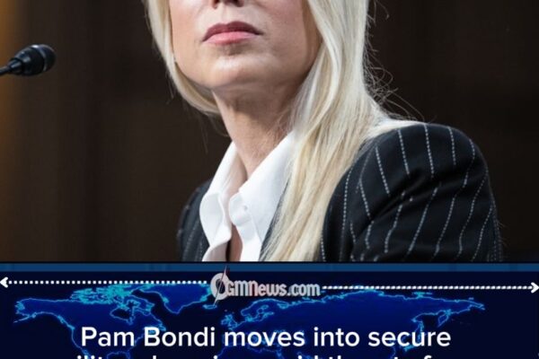 Pam Bondi Relocates to Secure Military Housing Amid Rising Threats and Intensifying Epstein Files Scrutiny