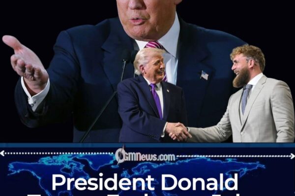President Donald Trump Signals Support for Jake Paul Entering Politics