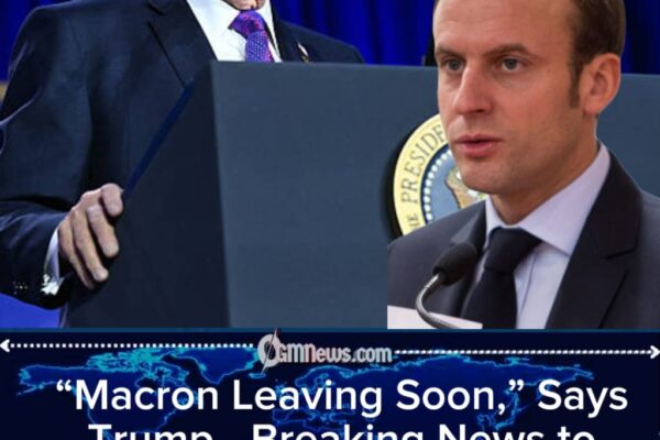 Donald Trump Predicts Early Exit for French President Macron