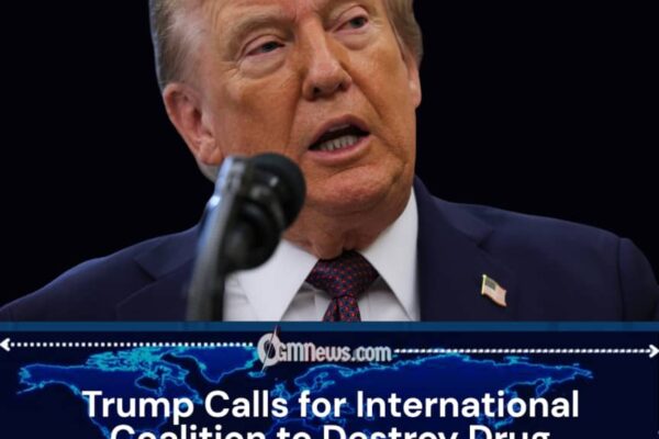 Donald Trump Proposes Global Alliance to Fight Drug Cartels