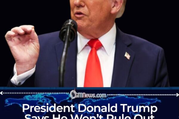 President Donald Trump Signals Possible Escalation in Iran Standoff