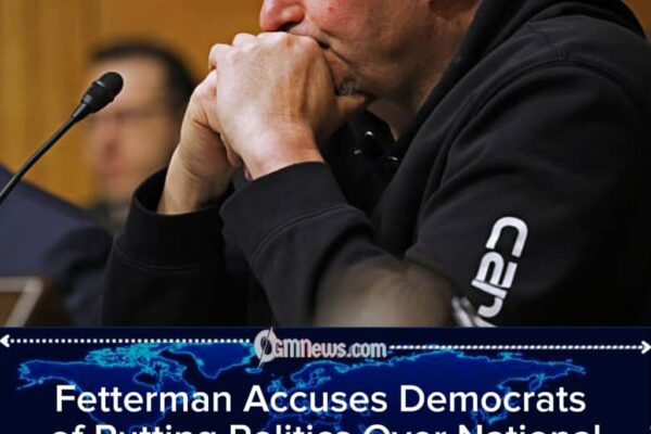 Fetterman Criticizes Democrats Over DHS Shutdown Dispute