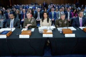 Gabbard Tells Senate Iranian Regime “Intact but Largely Degraded” as U.S. Intelligence Details Global Threats