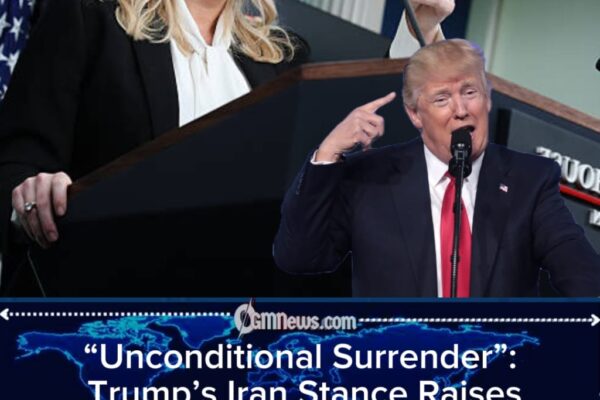 Whitehouse Secretary Karoline Leavitt Explains What President Donald Trump Means by “Unconditional Surrender” for Iran