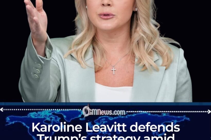 Karoline Leavitt reassures Americans while outlining Trump’s Iran strategy