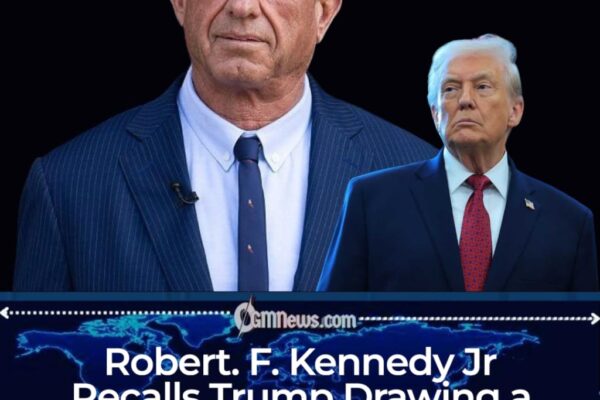 Robert. F. Kennedy Jr Tells Story of Trump Drawing Middle East Map on the Spot