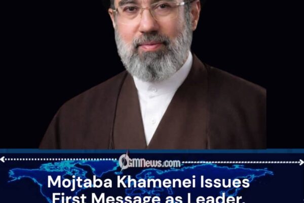 Mojtaba Khamenei Warns Iran Will Continue Strikes Against U.S. and Israel
