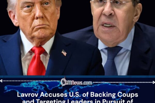 Lavrov Criticizes U.S. Actions in Global Political Conflicts