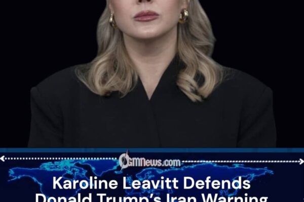 Leavitt Responds to Questions on Trump’s Iran Threats