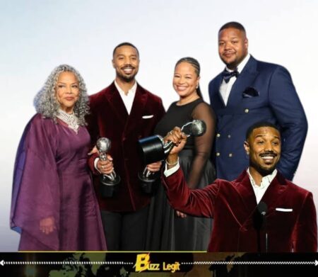 Michael B Jordan Shines at NAACP Image Awards After Double Win