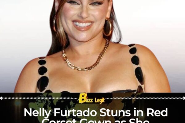 Nelly Furtado Makes Bold Return in Red Corset Dress After Body-Shaming Battle