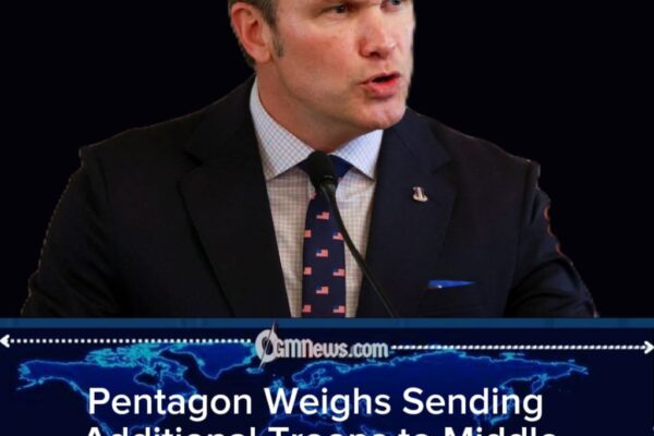 Pentagon Signals Possible Troop Increase as Regional Risks Grow