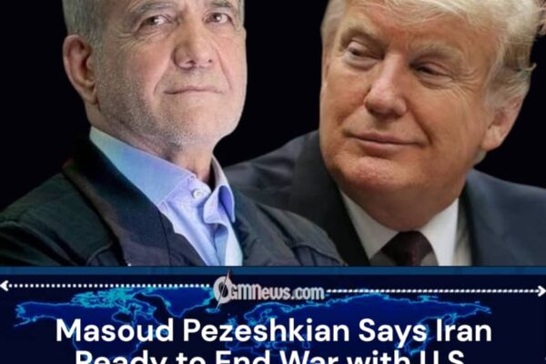 Masoud Pezeshkian Calls for Guarantees as Iran Seeks End to Conflict