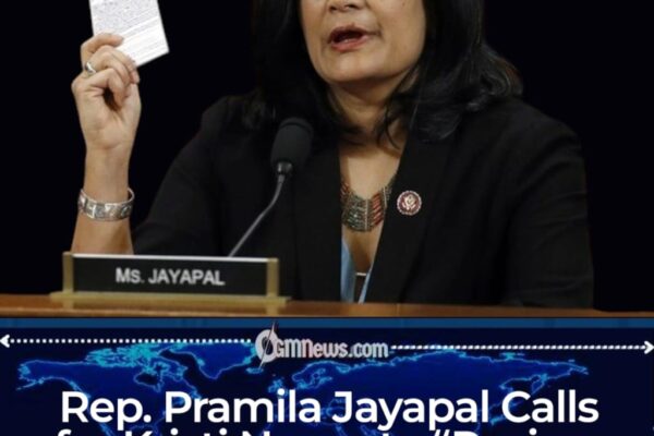 Rep. Pramila Jayapal Accuses Kristi Noem of Misusing Federal Authority