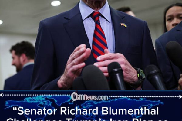 Senator Richard Blumenthal Warns Trump May Be Preparing to Send U.S. Troops Into Iran