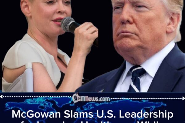 Rose McGowan Sparks Outrage Asking Why America Bombs Instead of Treating Citizens