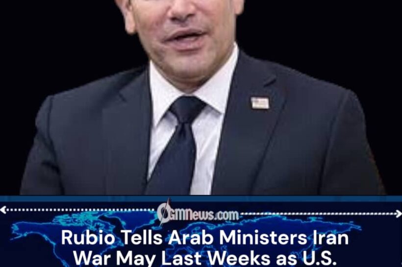 Rubio Warns Iran Conflict Could Continue for Weeks Amid Missile Strike Campaign