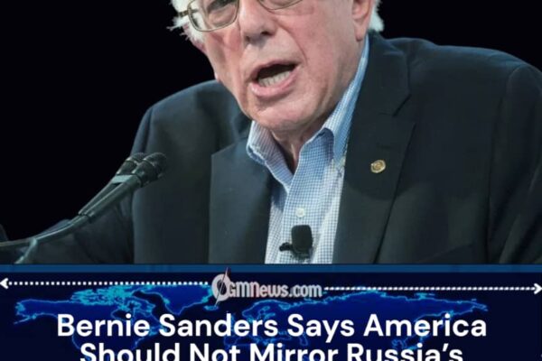 Sanders Questions U.S. Credibility if Washington Mirrors Russia-Style Aggression