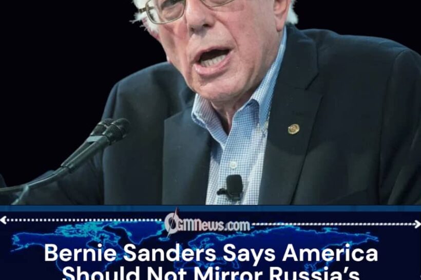 Sanders Questions U.S. Credibility if Washington Mirrors Russia-Style Aggression
