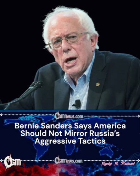 Sanders Questions U.S. Credibility if Washington Mirrors Russia-Style Aggression