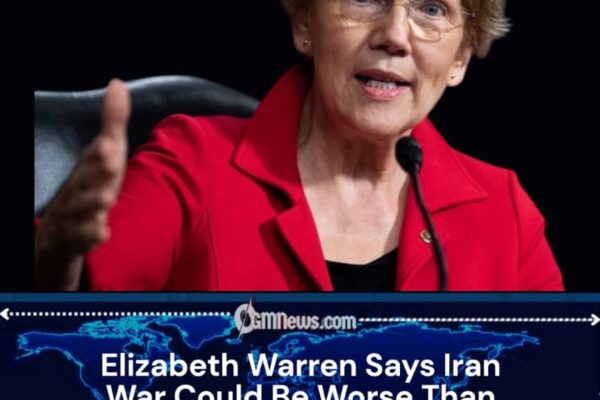 Senator Warren Says Iran Conflict Appears More Serious Than Expected