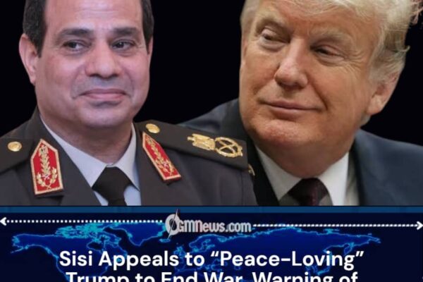 Sisi Warns of Economic Fallout as He Seeks Trump’s Intervention